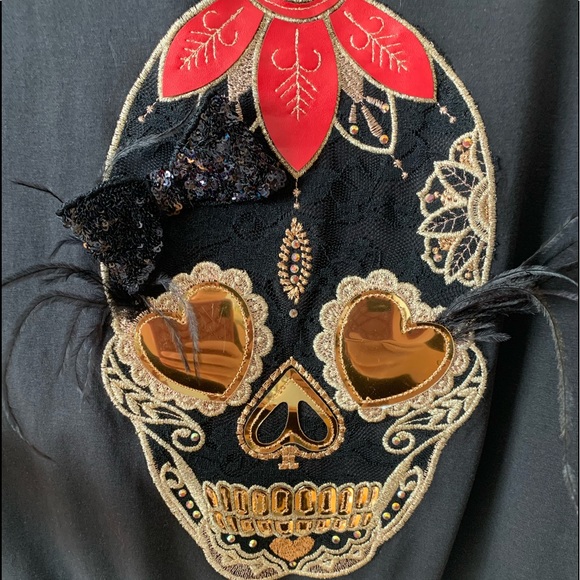 Black La Mu top - Picture 3 of 4